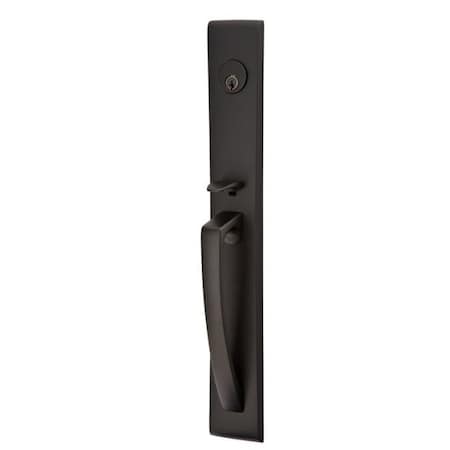 Emtek Flat Black Handleset 4816ASUS19 4816ASUS19